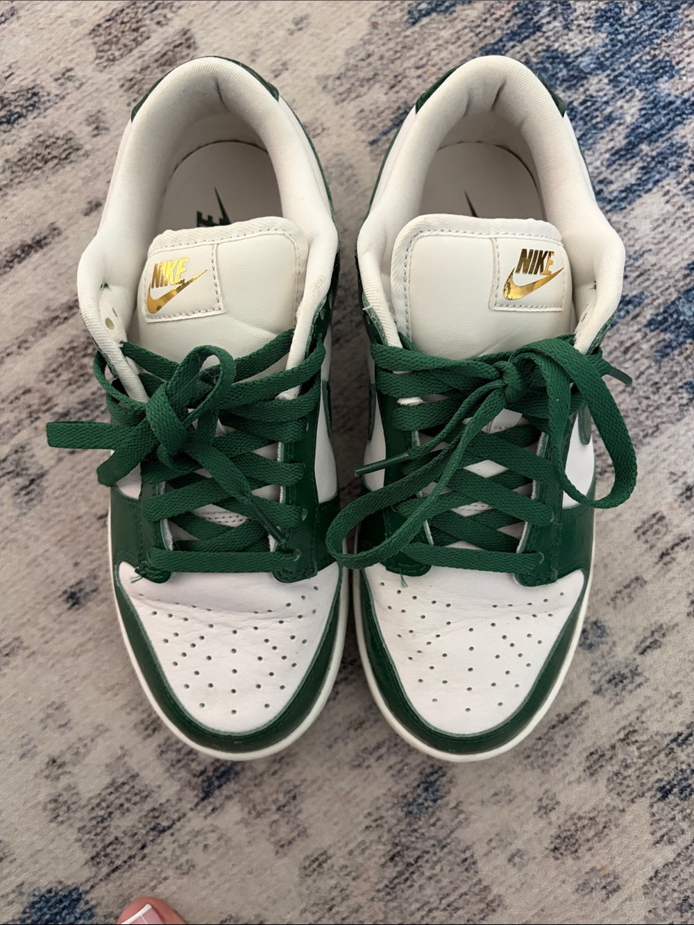 Nike Dunk Low LX Gorge Green Ostrich Women's Size 7.5
